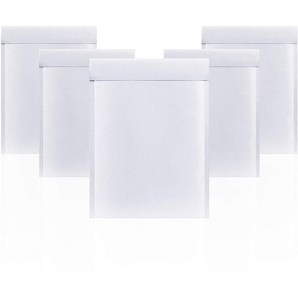 Mailing Amiff White Kraft Bubble mailers 10.5 x 15 Padded envelopes 10 1/2 x 15 Peel and Seal Pack of 10 Kraft Paper Cushion envelopes Shipping Packing. 11 1/2 x 16 Exterior Size 11.5 x 16 
